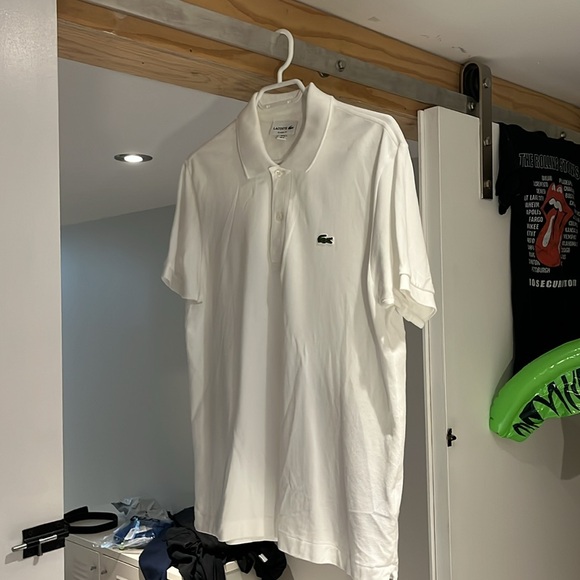 Polo Lacoste blanc taille M - Picture 2 of 4